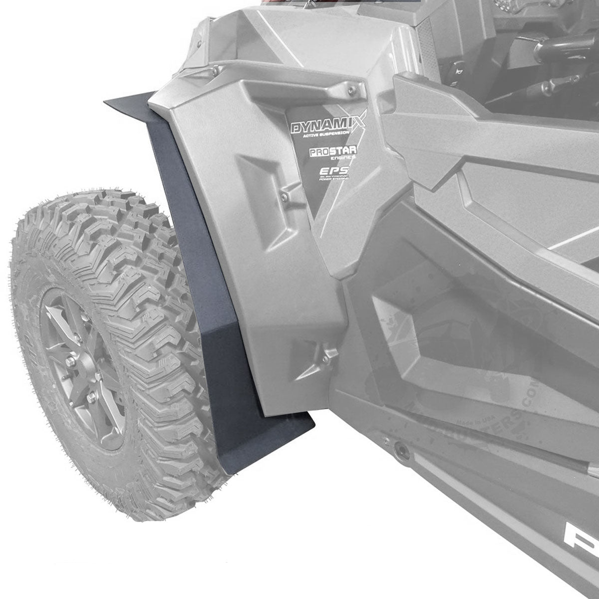 2014-2022 Polaris RZR XP 1000 & 2018-2021 RZR Turbo S Front OEM XXL Fender Extensions for Polaris OEM XXL Full Coverage Front Fenders