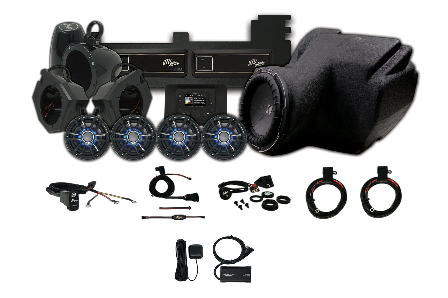 Polaris RZR UTV Stereo Stage 7 Stereo System