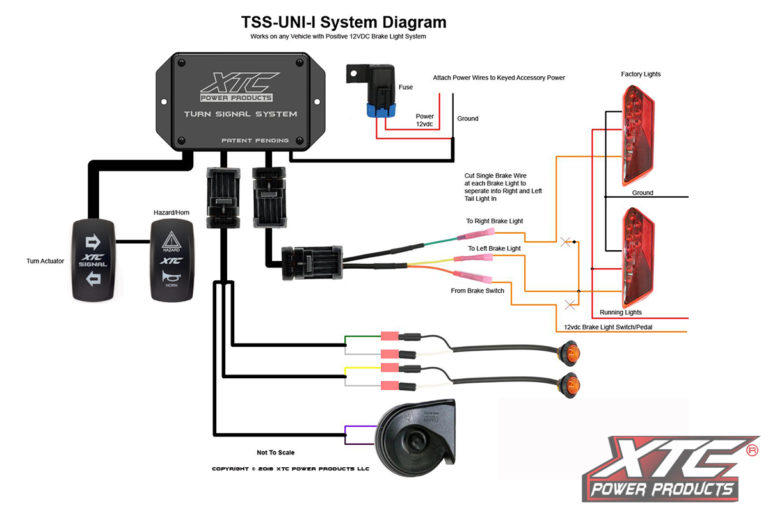 Universal Turn Signal System With Horn Uses OEM Lights