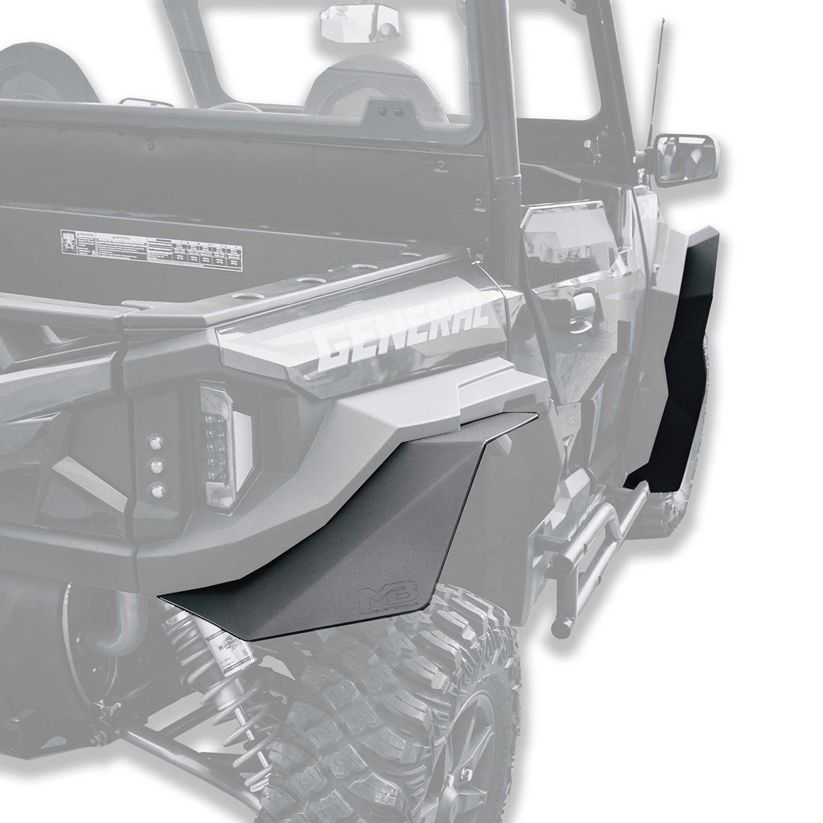 2020 - 2022 Polaris General XP 1000 Ultra Max Coverage Fender Flares