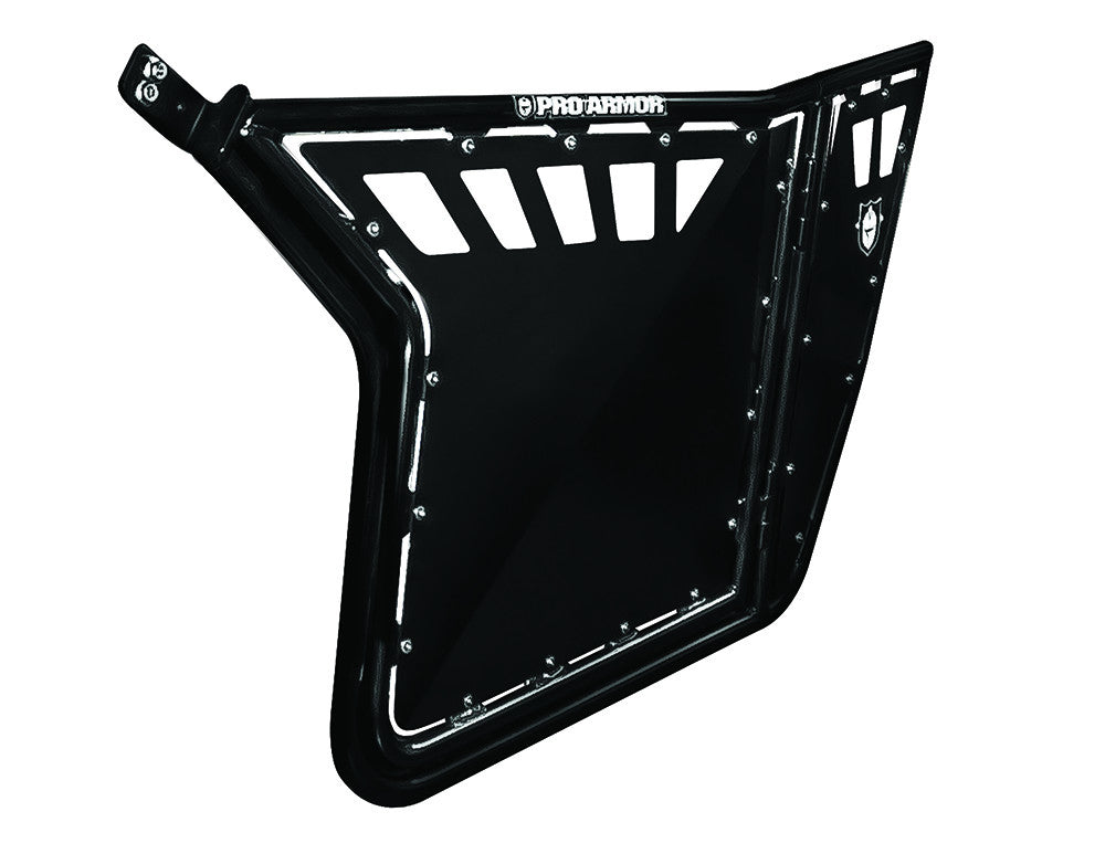 Doors W/Sheet Metal W/ Cut Outs Black