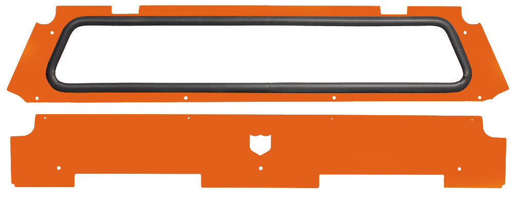 Rear Windshield Orange Madness