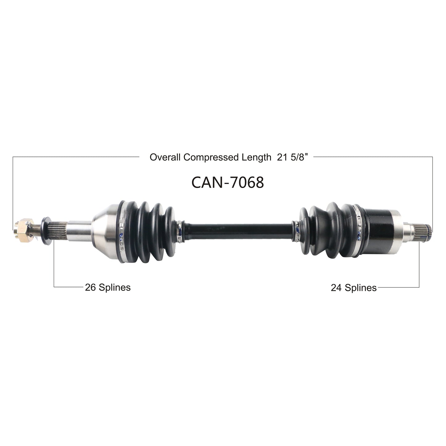 Oe 2.0 Axle Rear Left