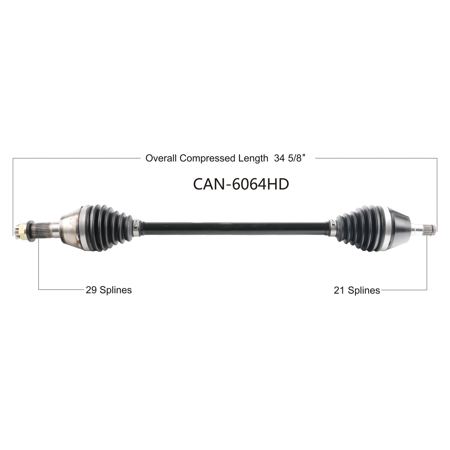 Hd 2.0 Axle Front Left