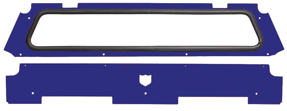 Rear Windshield Polaris Blue