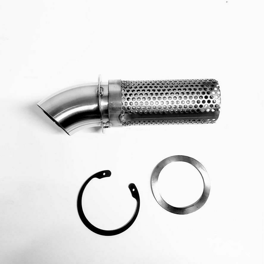 Exhaust Quiet Core with Turn Down Tip