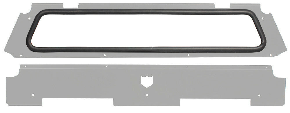 Rear Windshield Titanium Matte Metallic