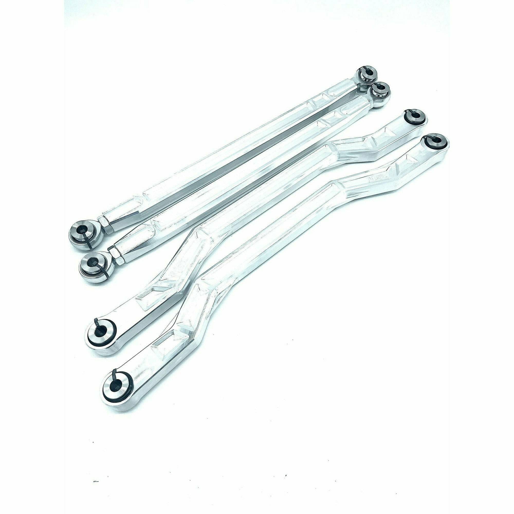 High Clearance Radius Rod Kit For 2014-2017 Polaris RZR XP 1000 & XP4 1000 – Rear Upper & Lower Arched Rods, Black Powder Coat, Fits Left & Right, Replacement #1543377
