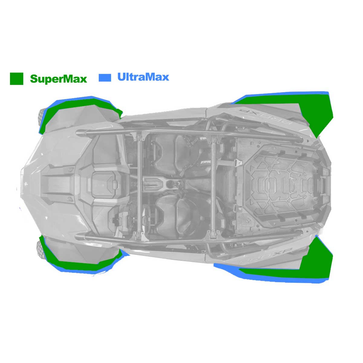 2020+ Polaris RZR Pro XP OEM Fender Extensions - Ultra Max Coverage