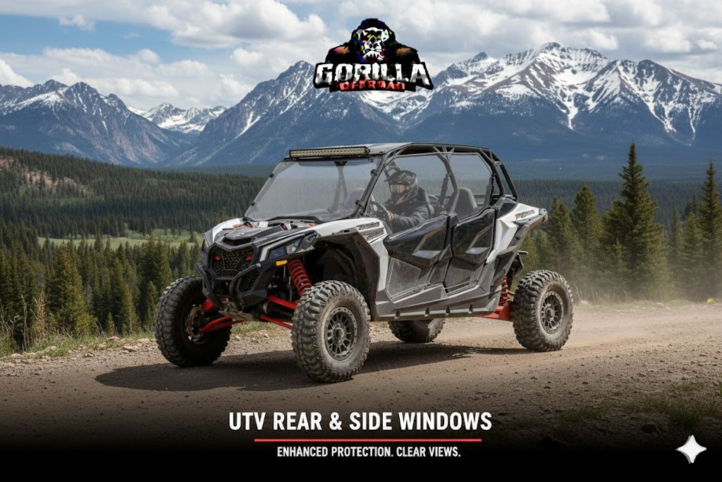 Back Window Rack Utv Windows & Windshields | GORILLA OFFROAD