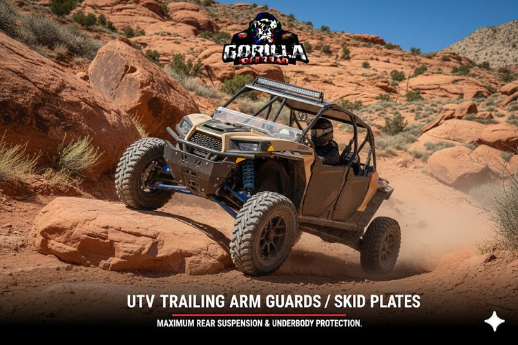 UTV Trailing Arm Guards/ Skid Plates