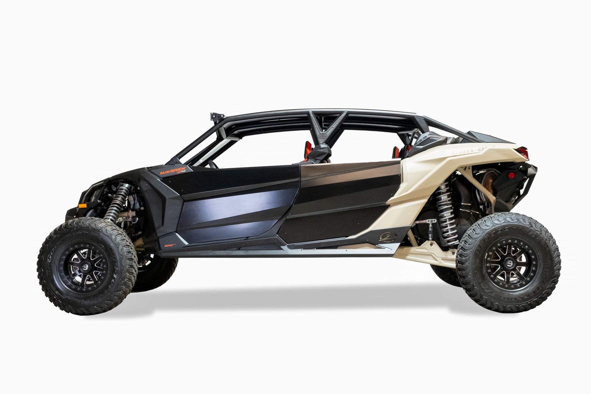 Elektric Offroad Designs Volt Series Rock Sliders Hammer Black 4‑Seat