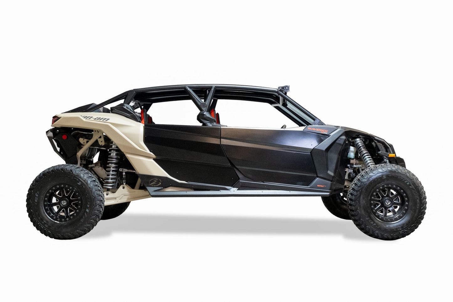 Elektric Offroad Designs Volt Series Rock Sliders Hammer Black 4‑Seat