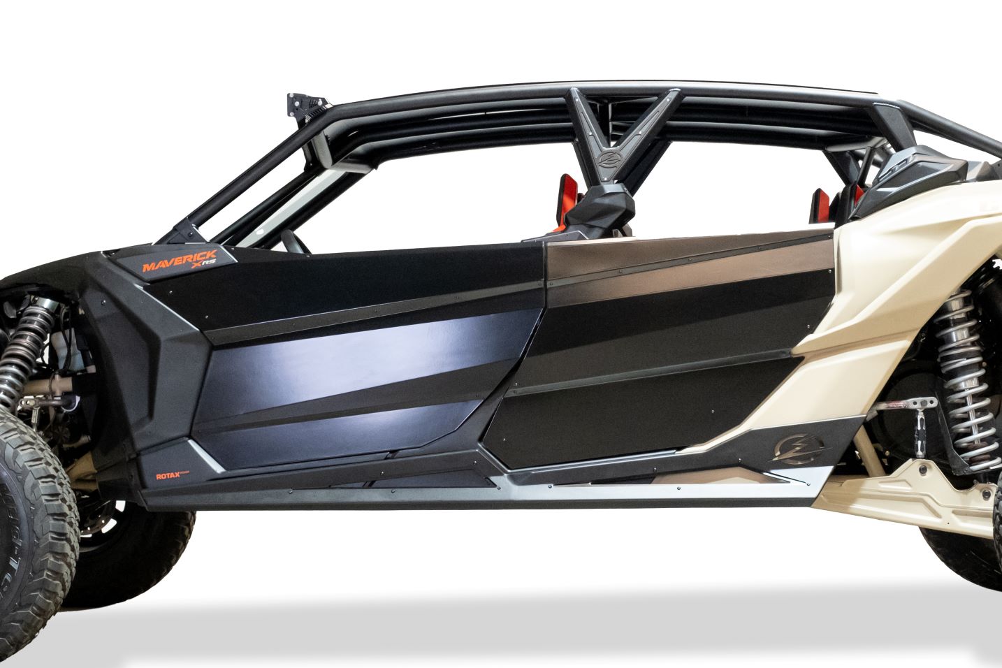 Elektric Offroad Designs Volt Series Rock Sliders Hammer Black 4‑Seat