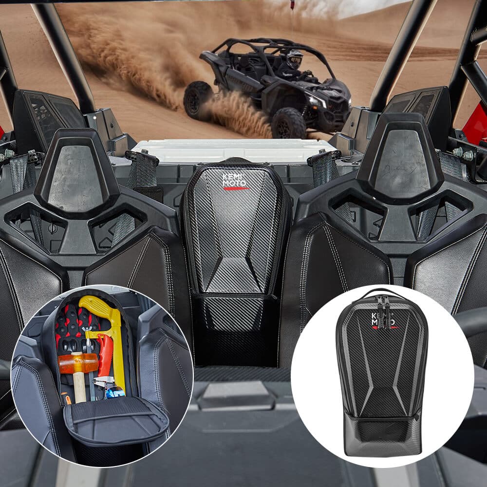KEMIMOTO Front Lower Door Inserts Storage Bag for Maverick X3