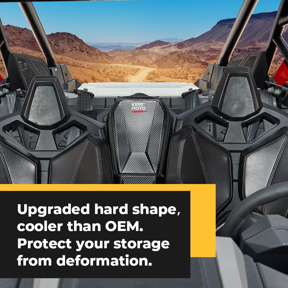 KEMIMOTO Tablet Holder & Storage Bag for Can‑Am Maverick X3