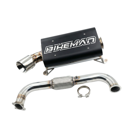 Bikeman Performance 3‑Inch Turbo Exhaust for Polaris Pro XP