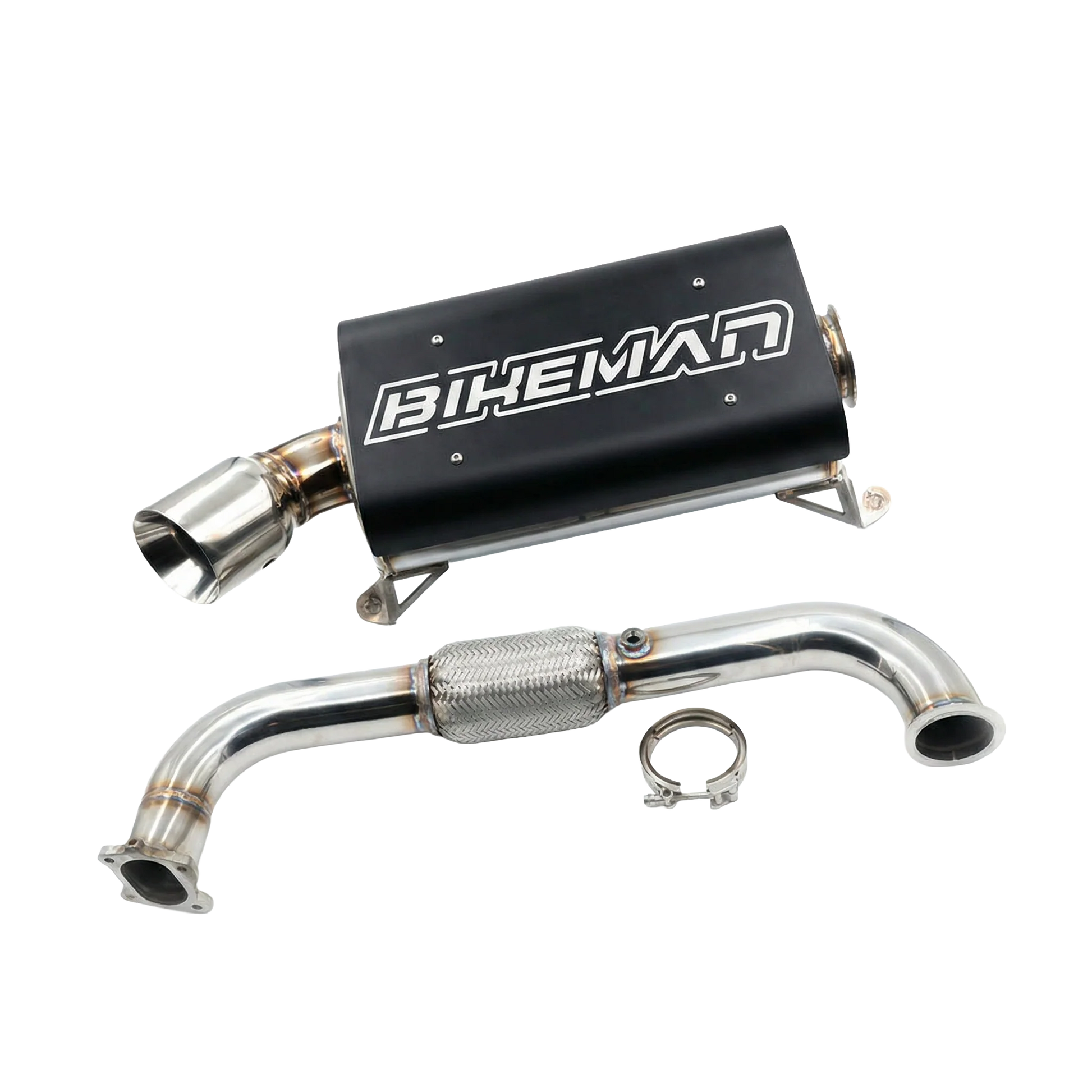 Bikeman Performance 3-Inch Full Exhaust for Polaris RZR Turbo