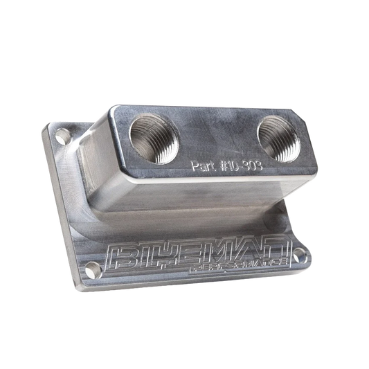Bikeman Performance Polaris RZR Oil Cooler Adapter 1/2" Female MPT