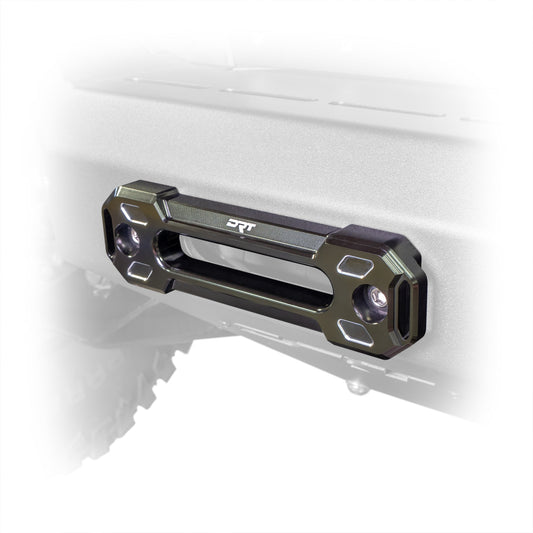 DRT Universal 6" UTV (HAWSE) Fairlead – Lightweight Aluminum Winch Guide