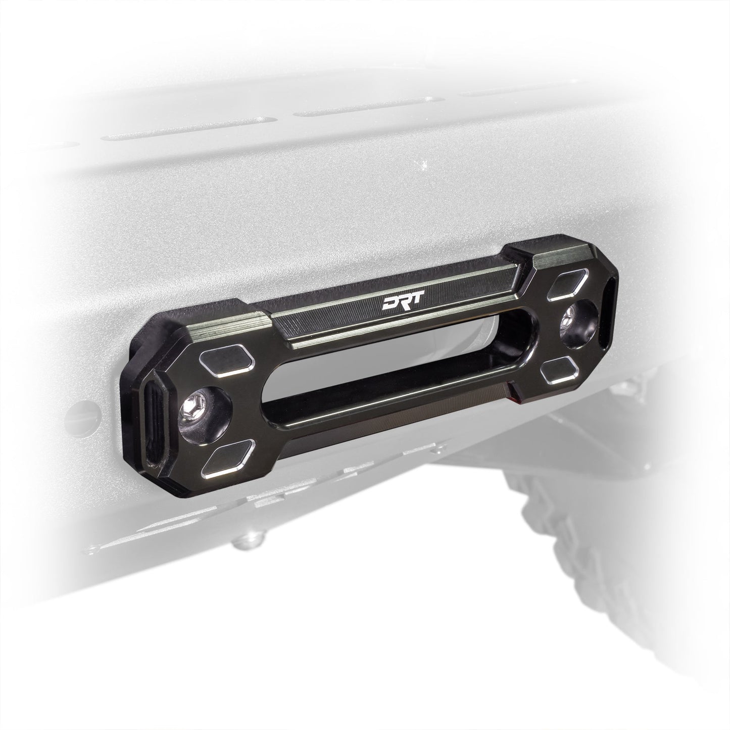 DRT Universal 6" UTV (HAWSE) Fairlead – Lightweight Aluminum Winch Guide