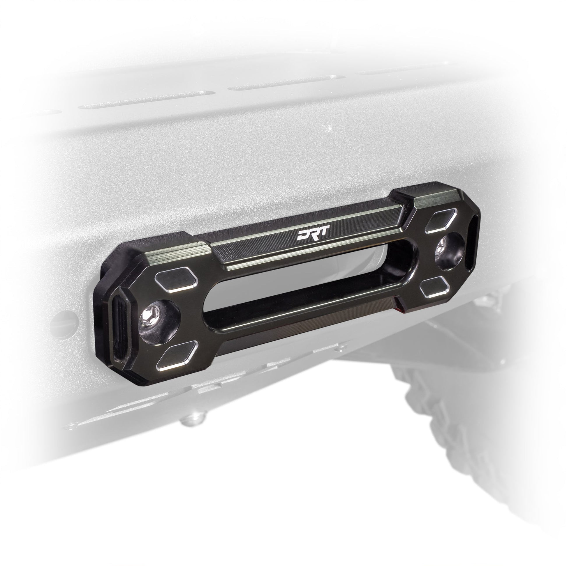 DRT Universal 6" UTV (HAWSE) Fairlead – Lightweight Aluminum Winch Guide