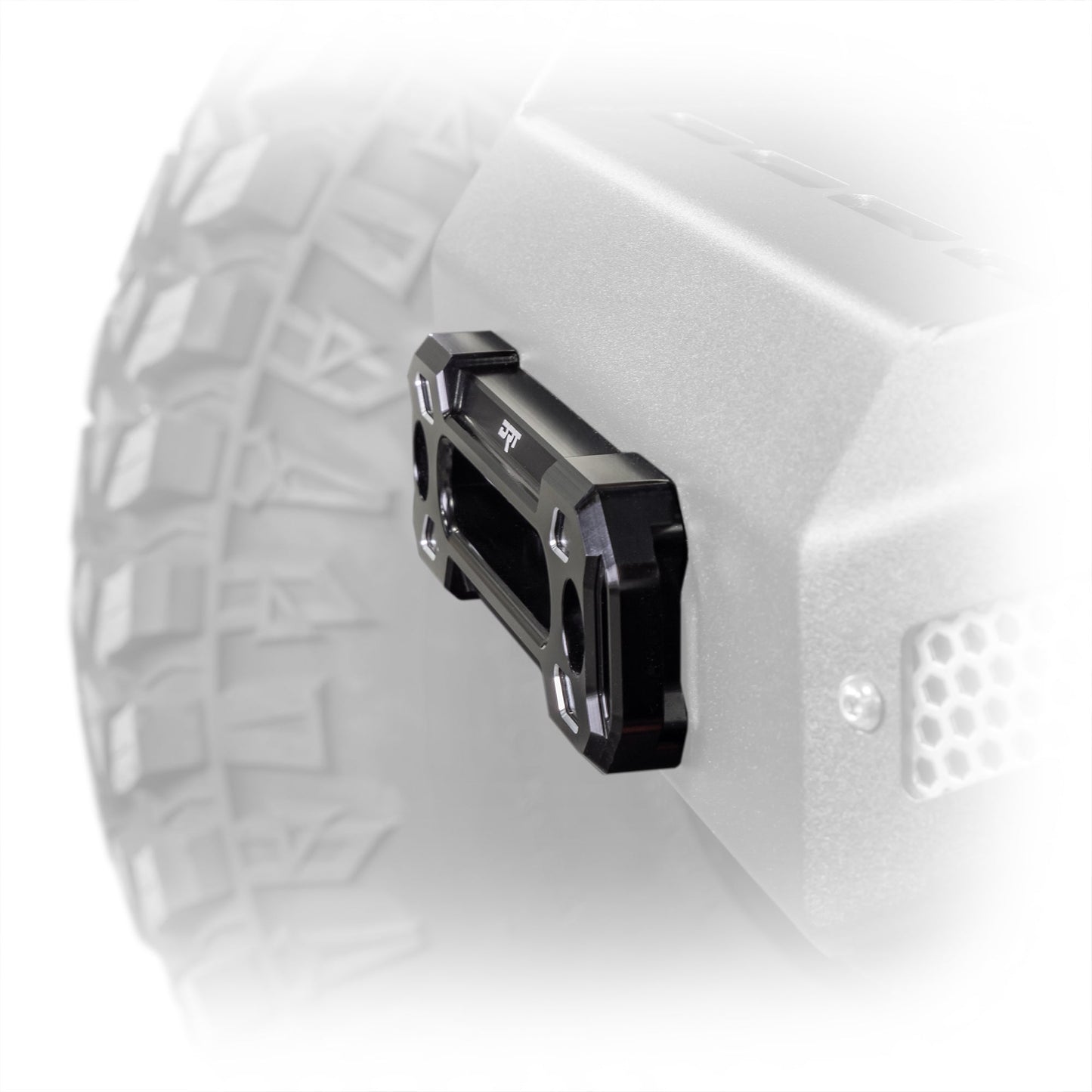 DRT Universal 6" UTV (HAWSE) Fairlead – Lightweight Aluminum Winch Guide