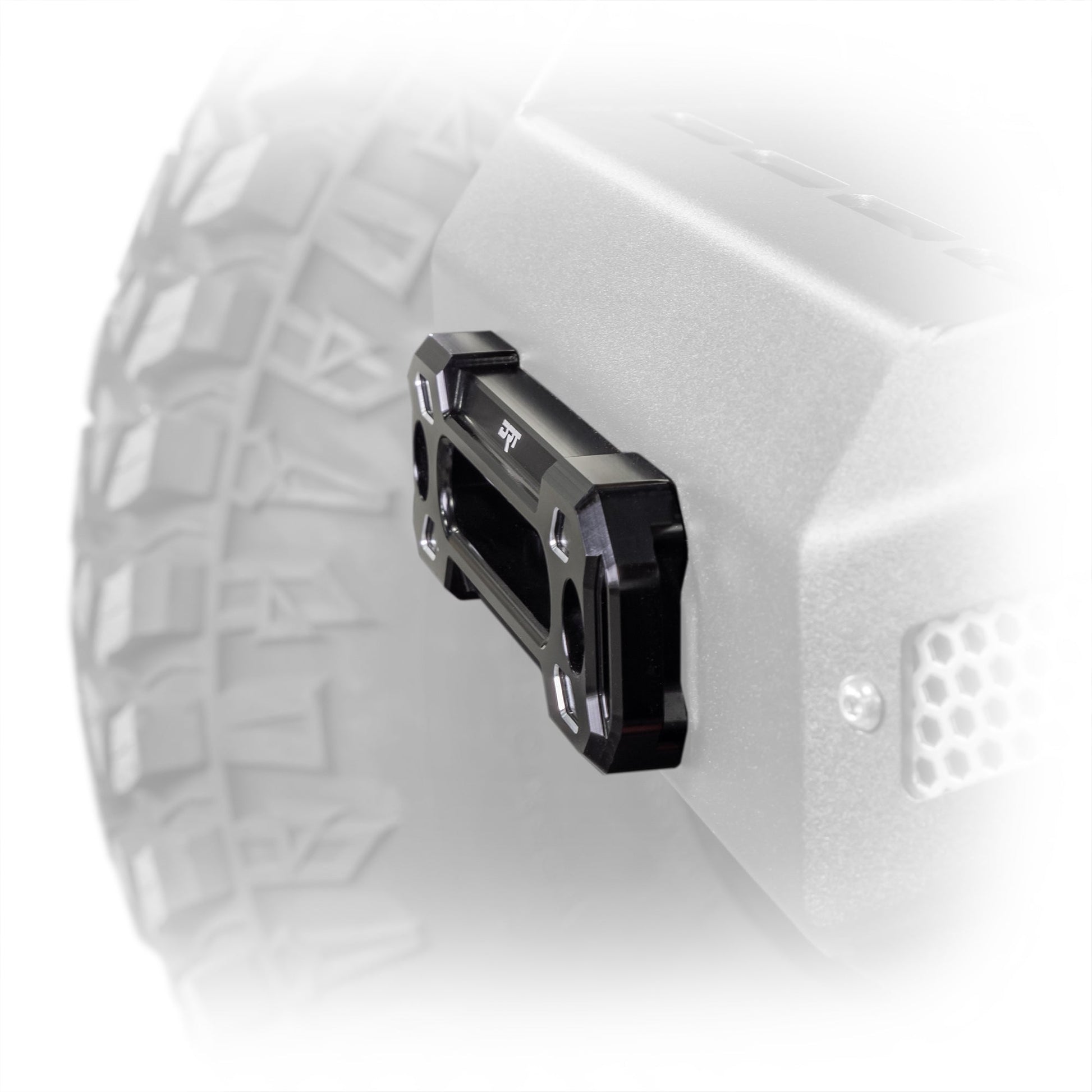DRT Universal 6" UTV (HAWSE) Fairlead – Lightweight Aluminum Winch Guide