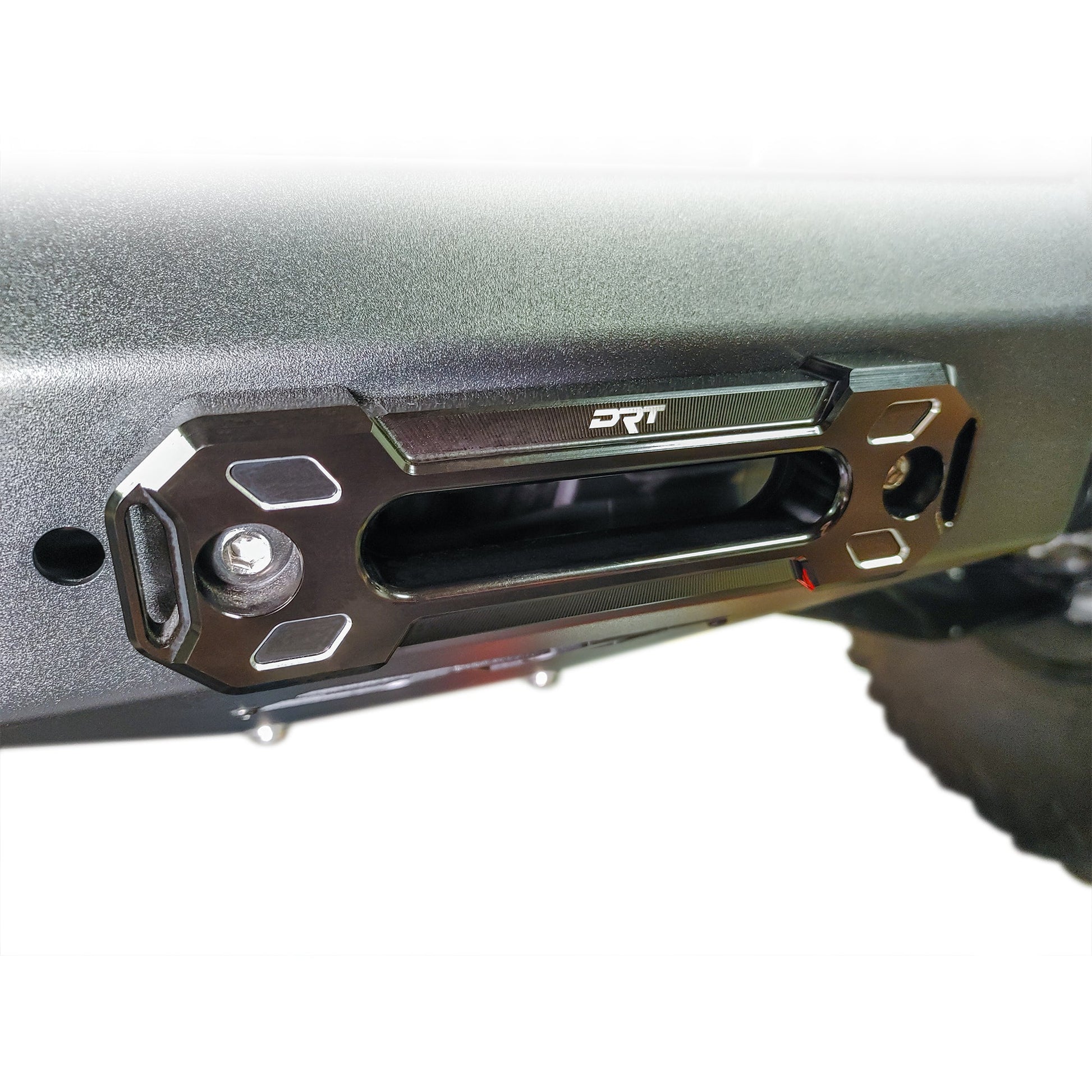DRT Universal 6" UTV (HAWSE) Fairlead – Lightweight Aluminum Winch Guide