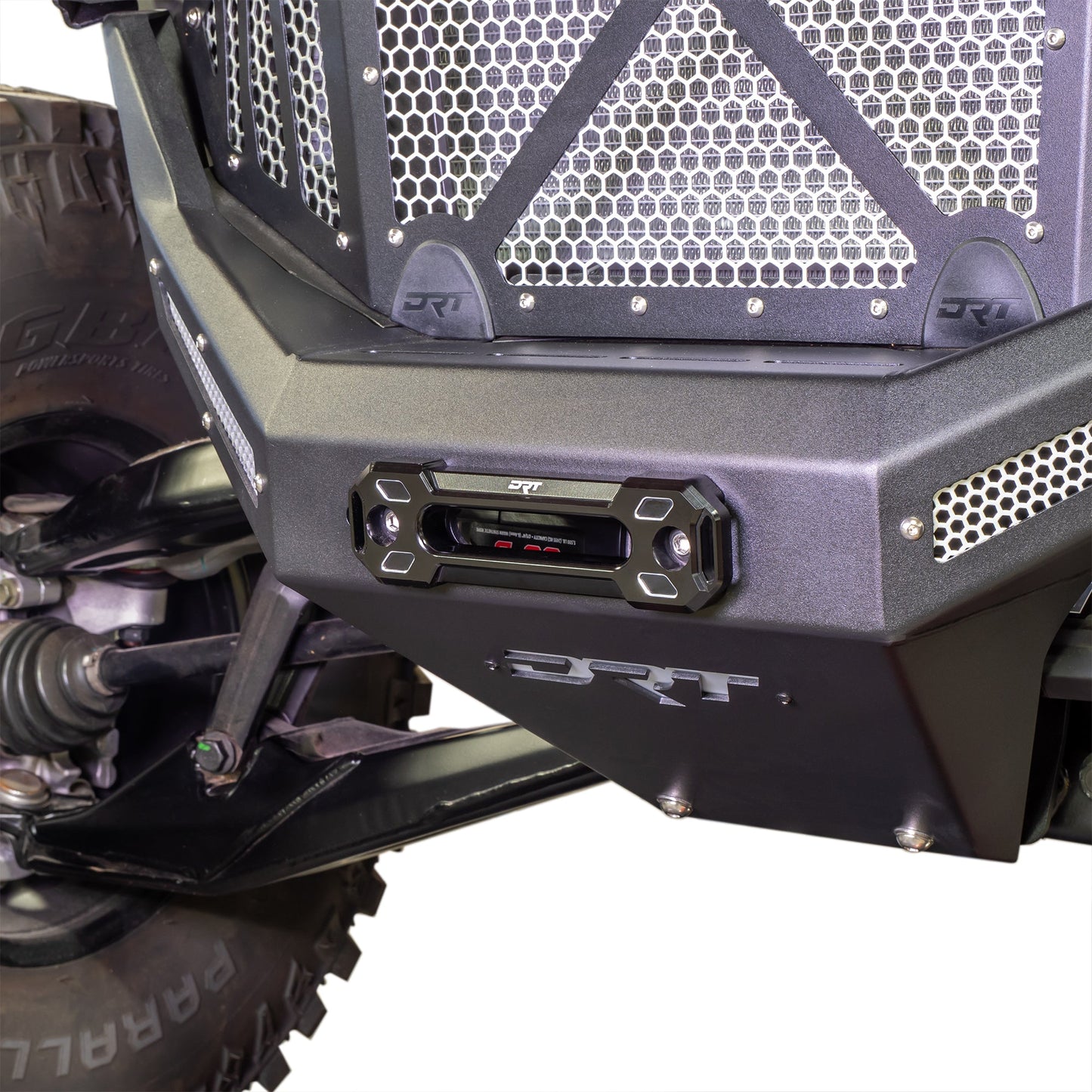 DRT Universal 6" UTV (HAWSE) Fairlead – Lightweight Aluminum Winch Guide