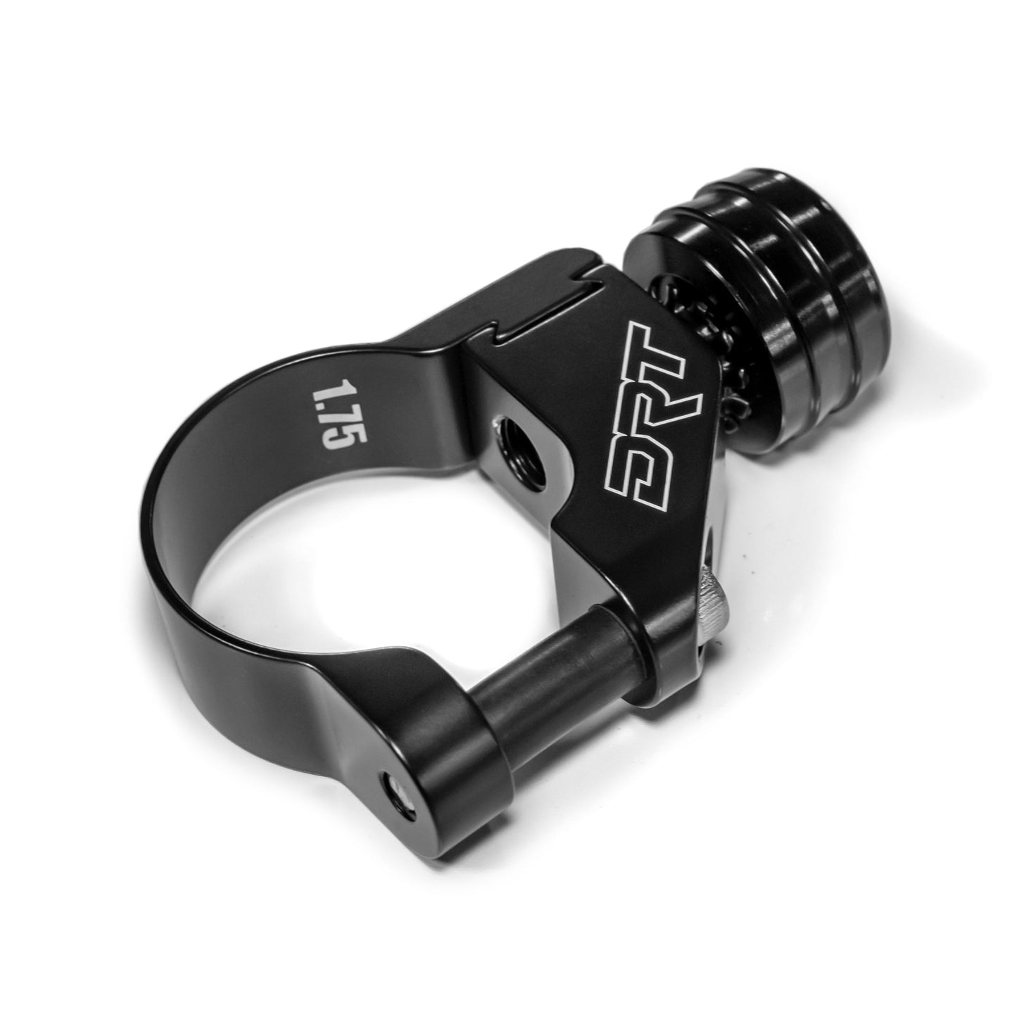 DRT Universal Single Helmet Hose Dock – Anodized Aluminum Mount