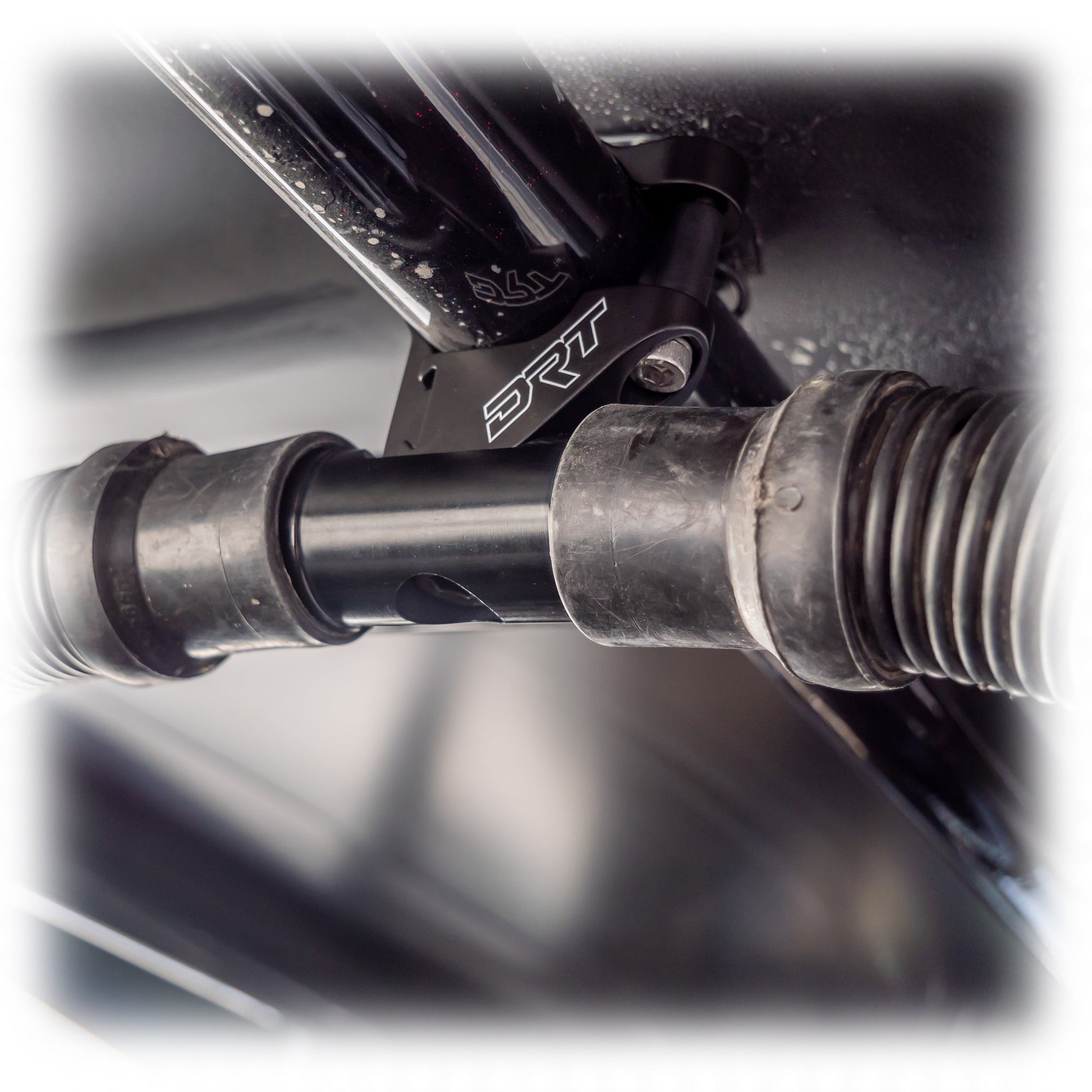 Universal Dual Helmet Hose Dock – Heavy‑Duty Aluminum Mount