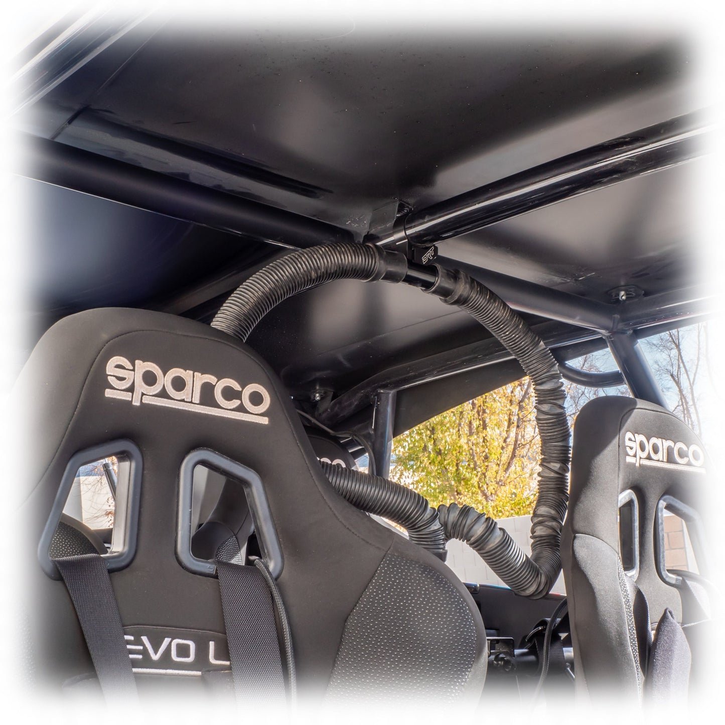 Universal Dual Helmet Hose Dock – Heavy‑Duty Aluminum Mount