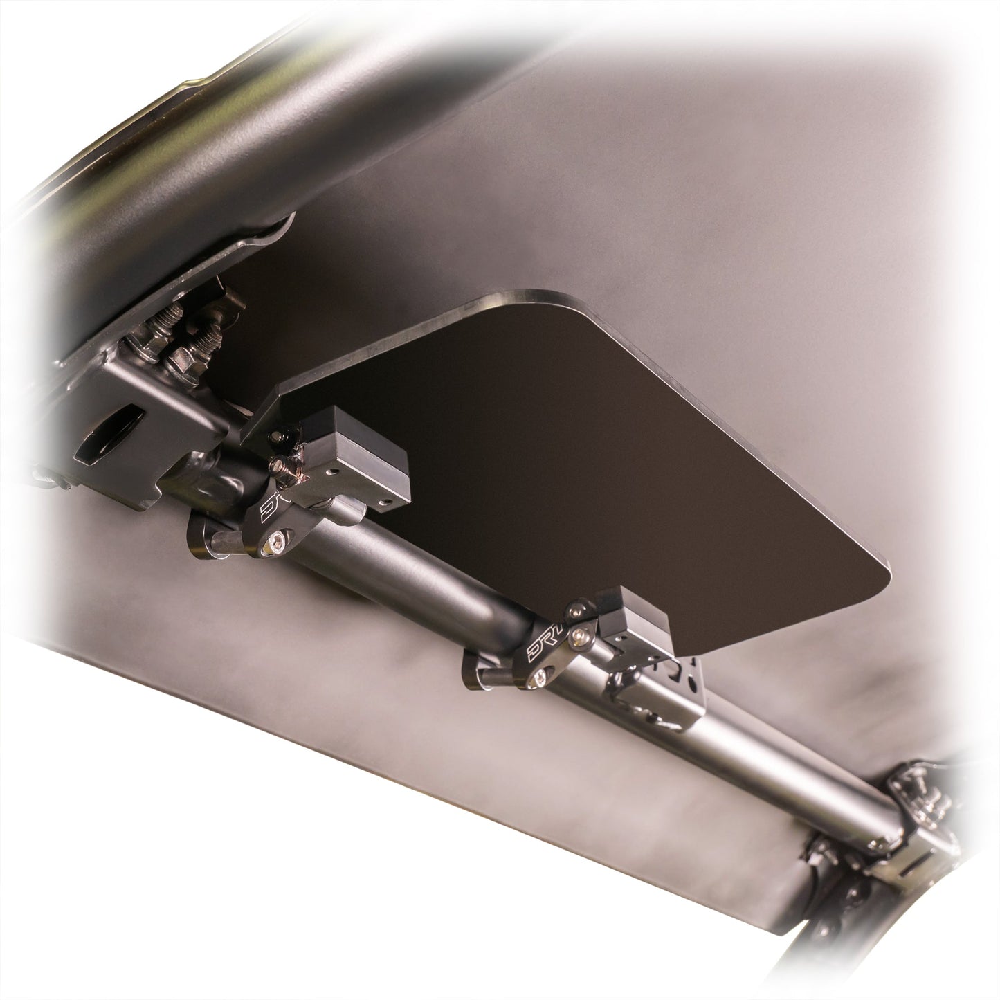 DRT Universal Billet Sun Visor Kit Pair for Driver Passenger