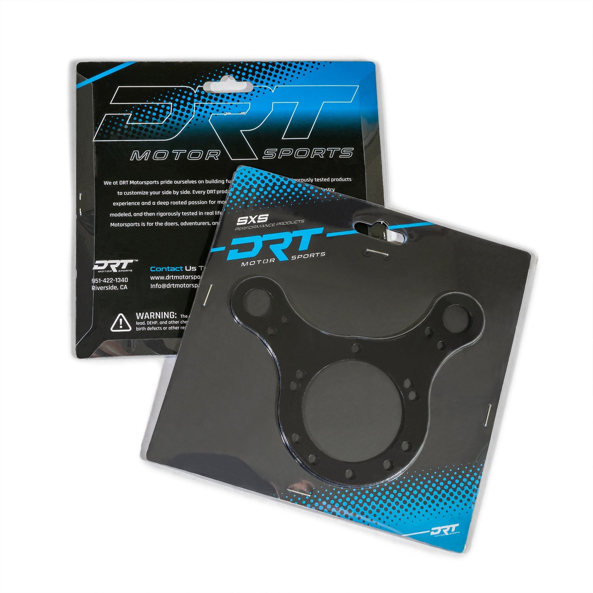 DRT Motorsports Aluminum Push-To-Talk Plate for 5/6 Bolt Wheels