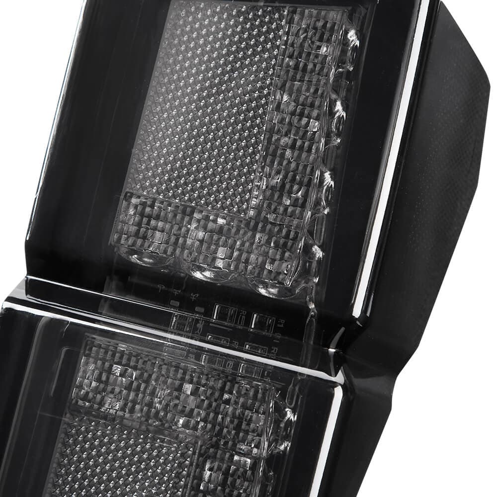 KEMIMOTO Seat Storage Box Tail Light for Polaris Ranger XP