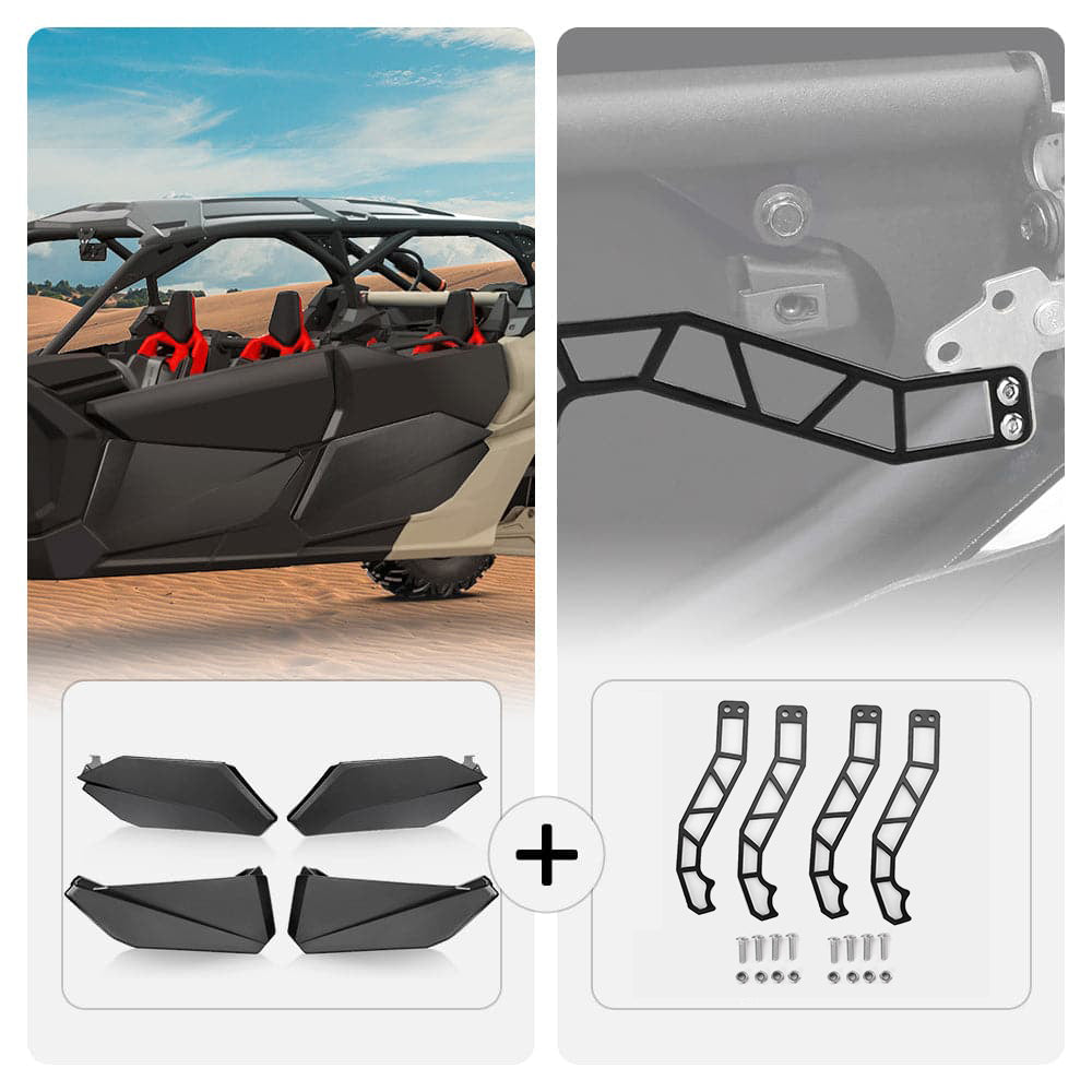 KEMIMOTO Door Kit & Handle for Can‑Am Maverick X3 MAX