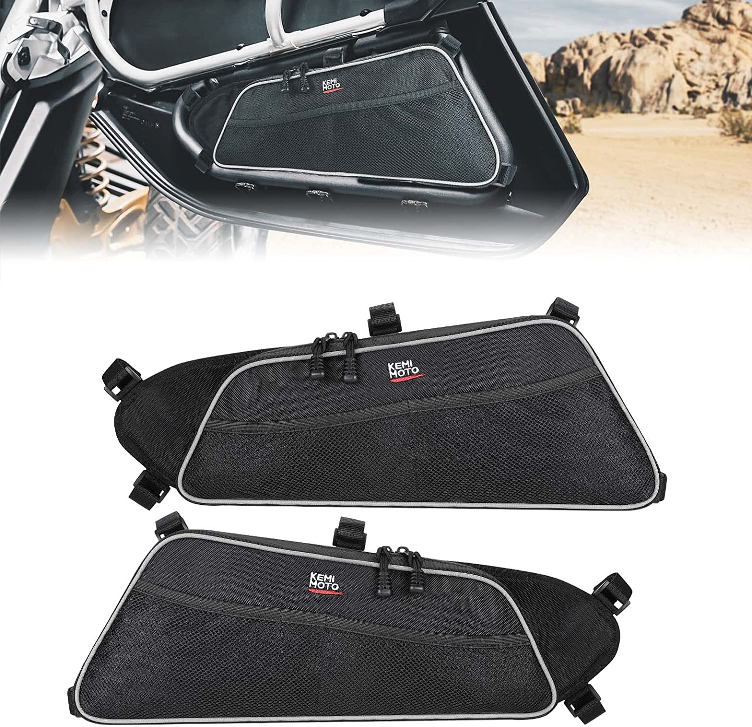 Lower Door Storage Bags for Can Am Maverick X3/MAX - Set of Two