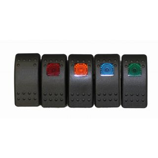 Rocker Style Switch for UTV Lights Single Pole