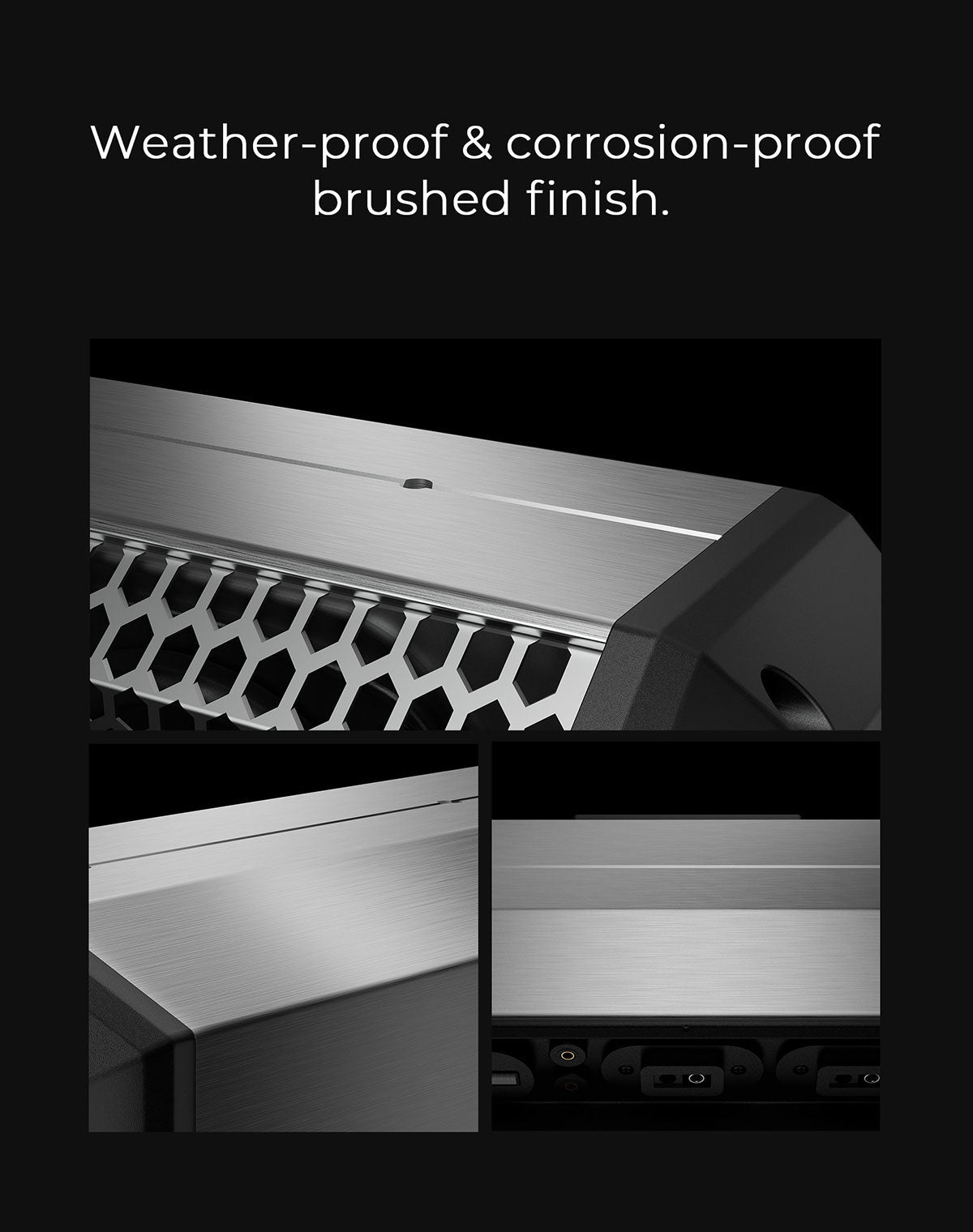 Kemimoto Midnight S80 32" Aluminum RGB Soundbar UTV