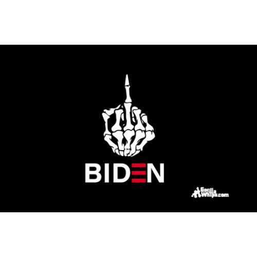 Birdie Biden 2'x3' Grommet Flag Double Layer, 3X Stitching, UV Fabric, USA Made