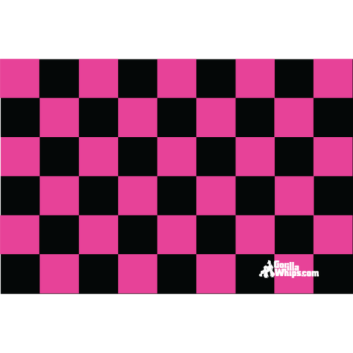 Pink Checkered 3' x 5' Grommet Flag