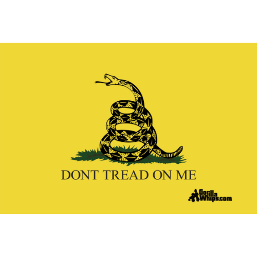 Don't Tread on Me Gadsden 2x3 Grommet Flag Double Layer