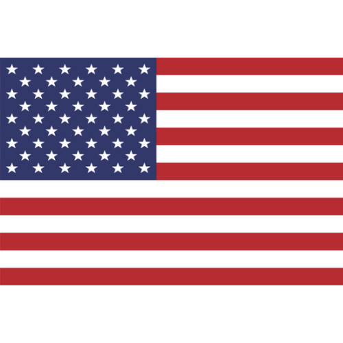 American USA 3' x 5' Grommet Flag Double Layer