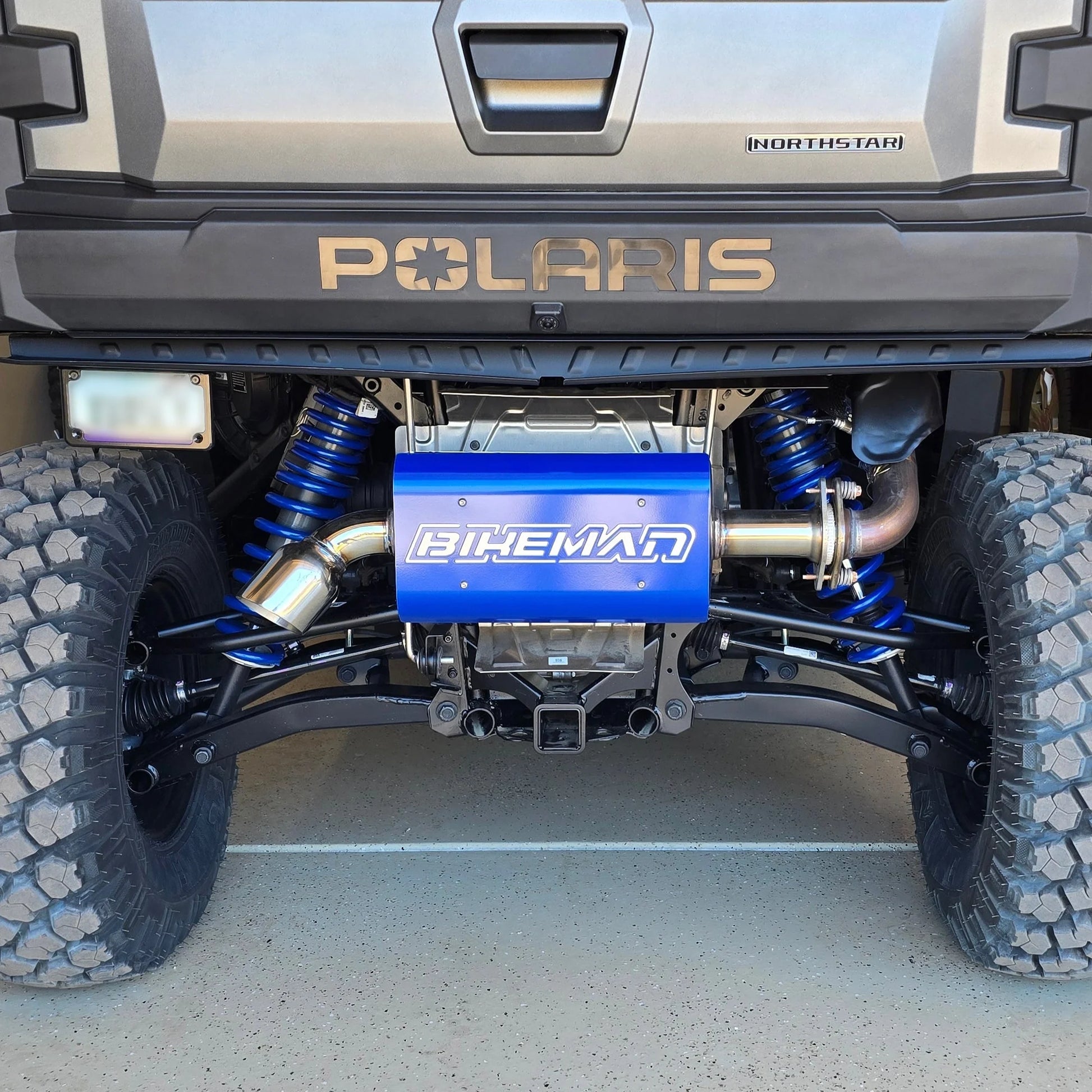 Bikeman Performance Polaris Xpedition Stainless Slip-On Exhaust