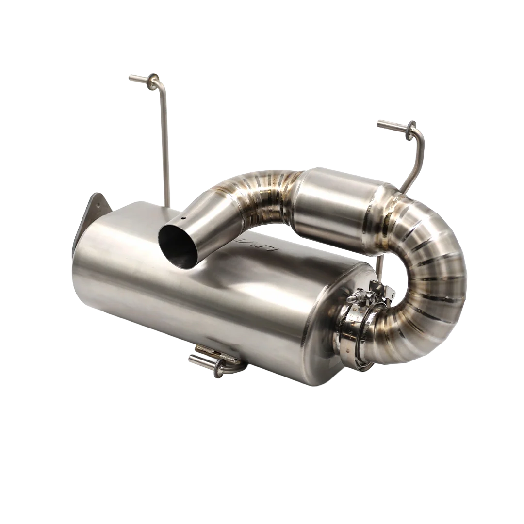 Bikeman Titanium Slip-On Exhaust for Polaris RZR Pro R