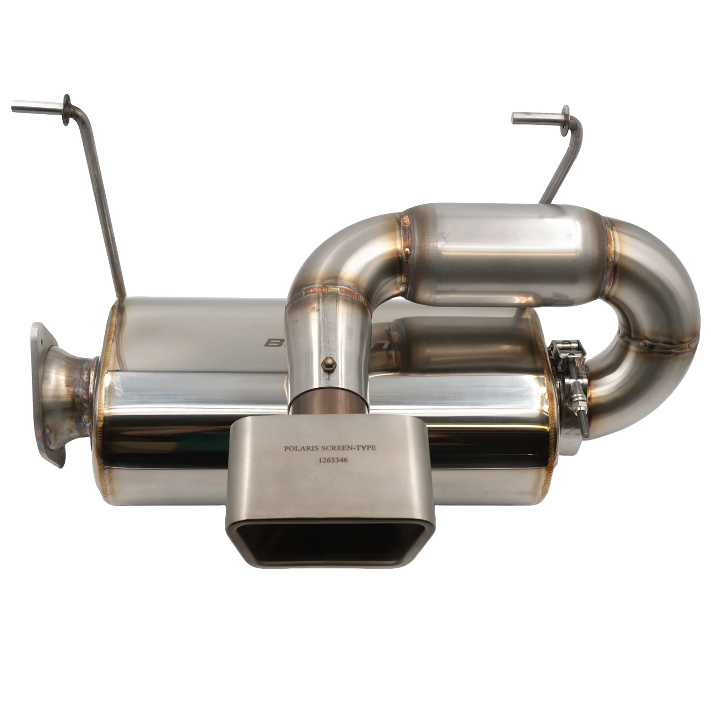 Bikeman Polaris Pro R Center Exit Slip-On Exhaust 2.5"
