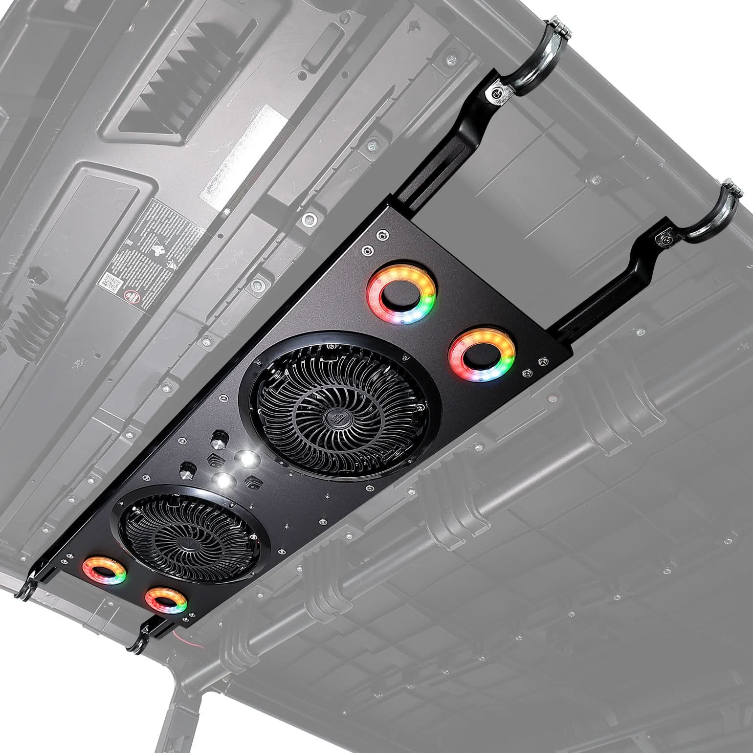 Kemimoto Dual Roof Fan with RGB for UTV 57‑42″ Roof