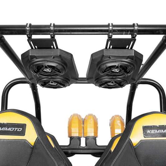 Kemimoto 6.5'' Bluetooth Speaker for Can‑Am Maverick X3 / RZR Black