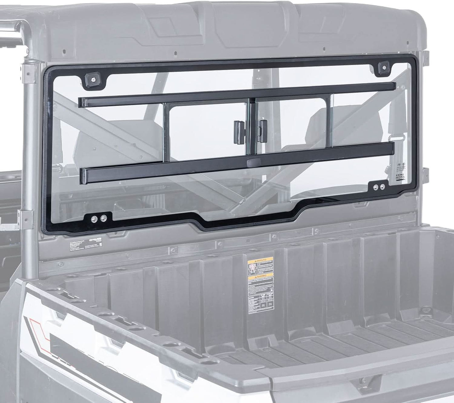 Sliding Glass Rear Window for Polaris Ranger 570/900/1000 XP Crew